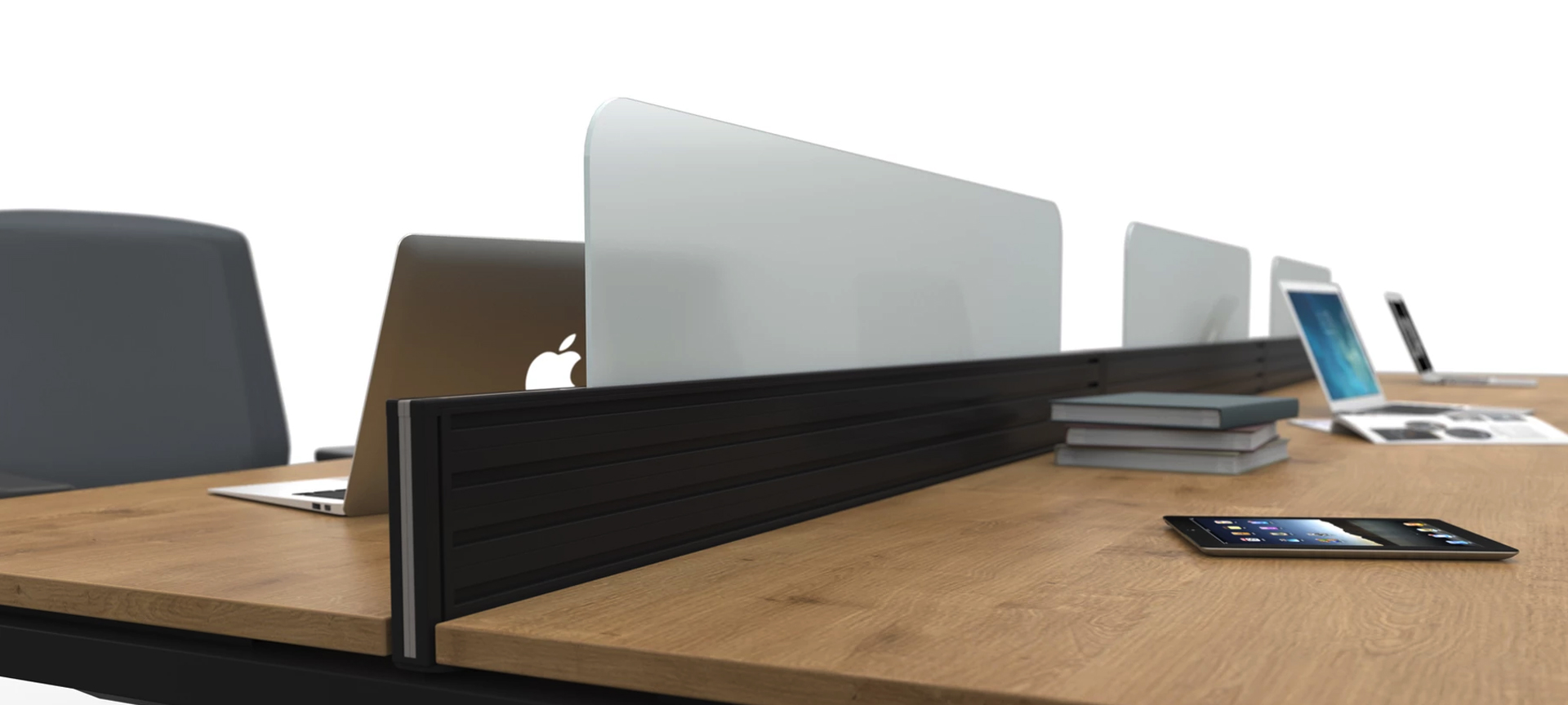 Formetiq Perspex desktop screens Formetiq Perspex desktop screens