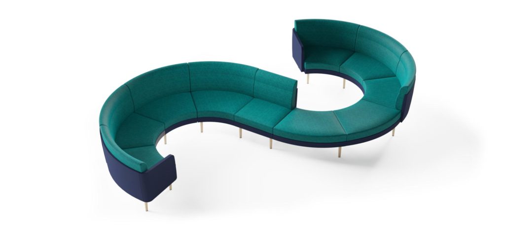 Narbutas Arcipelago soft lounge seating