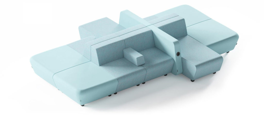 Narbutas Soft Rock modular soft lounge seating Narbutas Soft Rock modular soft lounge seating