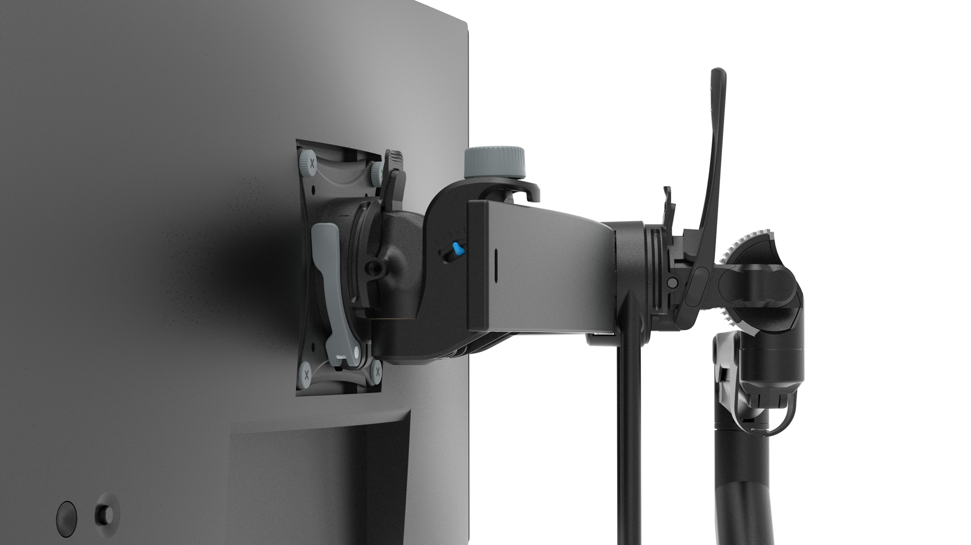 Metalicon Levo dynamic monitor arm for standing desks