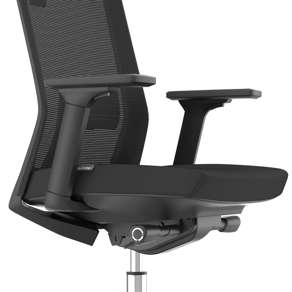 Formetiq Veneto Fauteuil de bureau en maille pour cadres