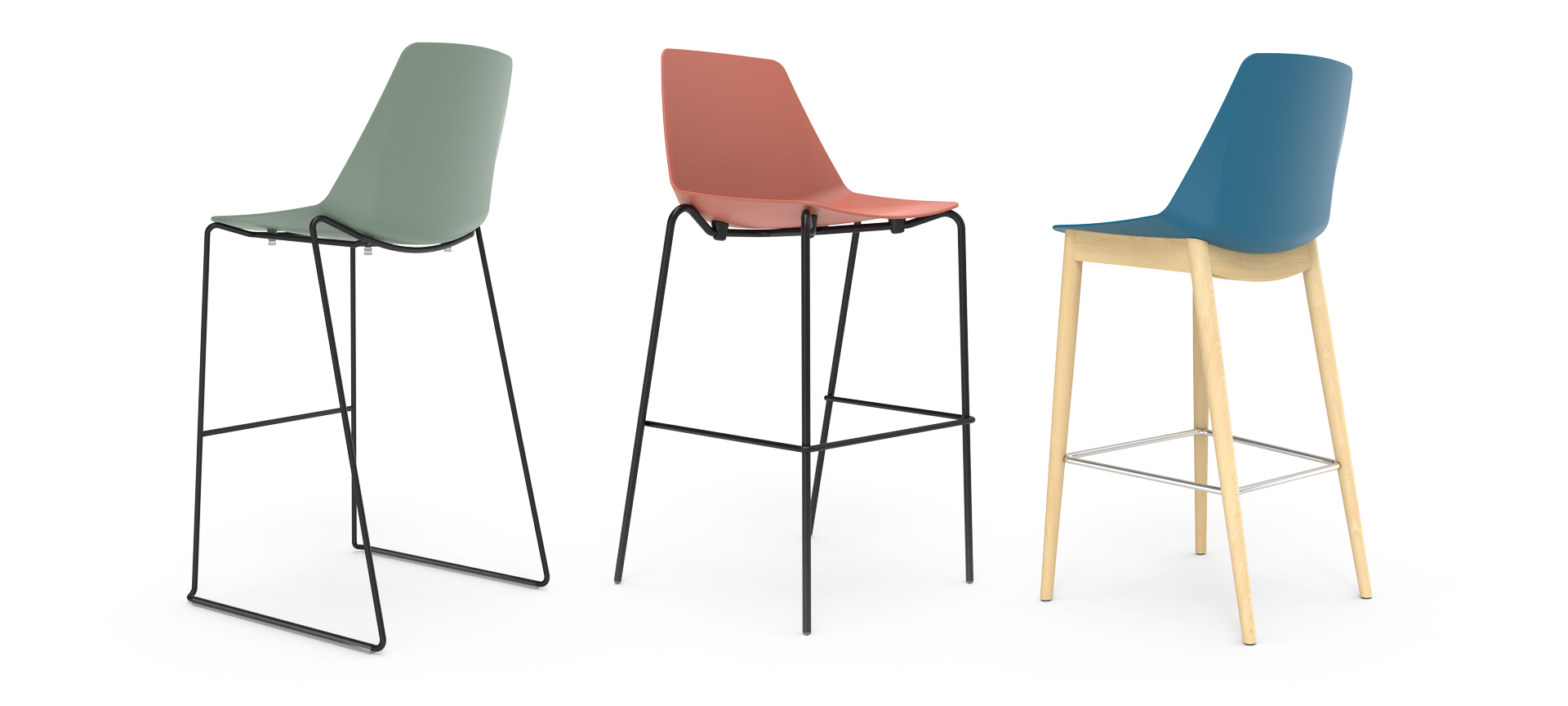 Formetiq Havana meeting chairs and stools Formetiq Havana stools