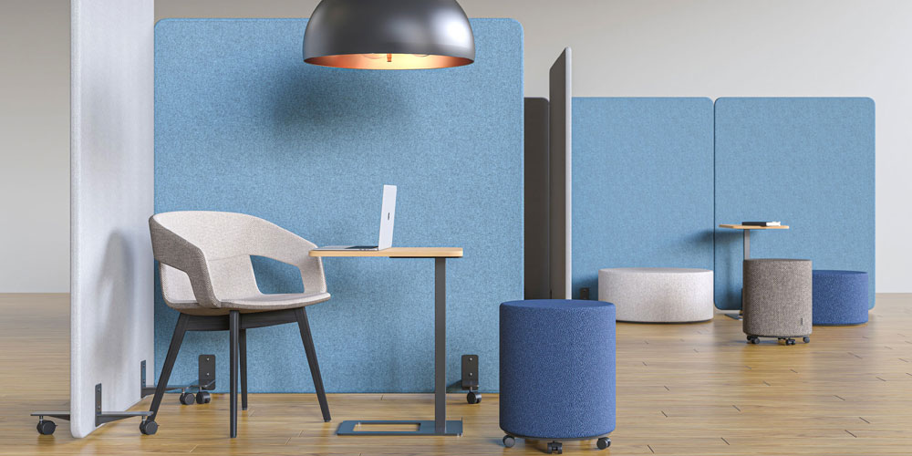 Create custom partitioned spaces in your office