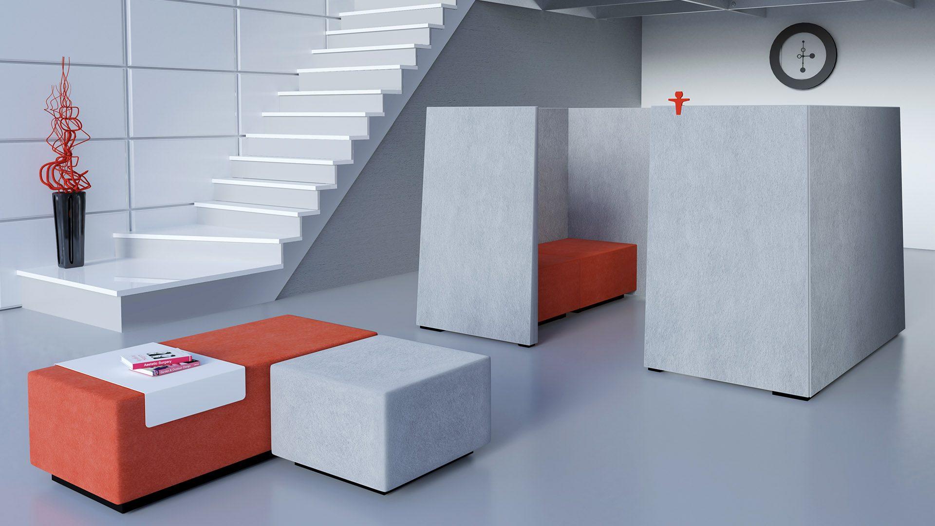 Jazz Silent Box is made of acoustic material which delivers class C sound absorption