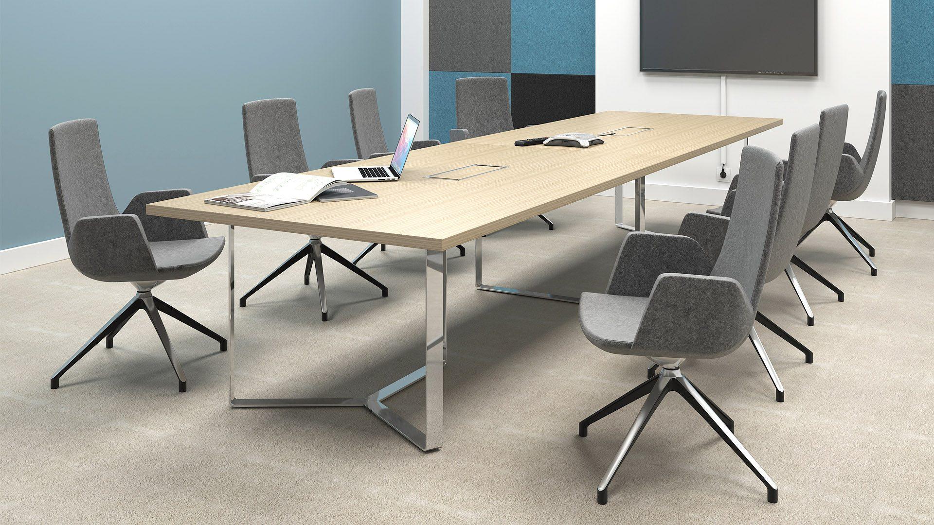 North Cape meeting chairs are available in a variety of fabric colours with or without armrests