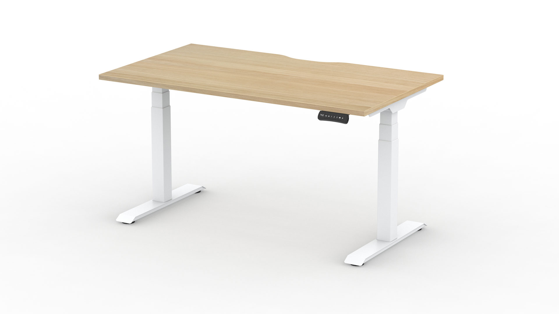 Multiple desktop finishes are available for Alto 2 standing desks.