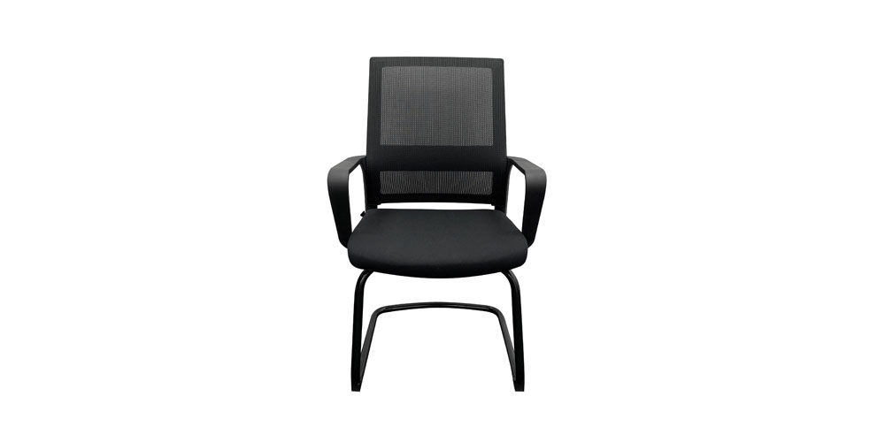 Available from stock with black mesh back and black fabric seat.