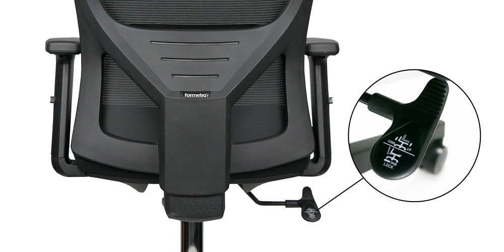 Vienna Lite task chair adjustment lever.