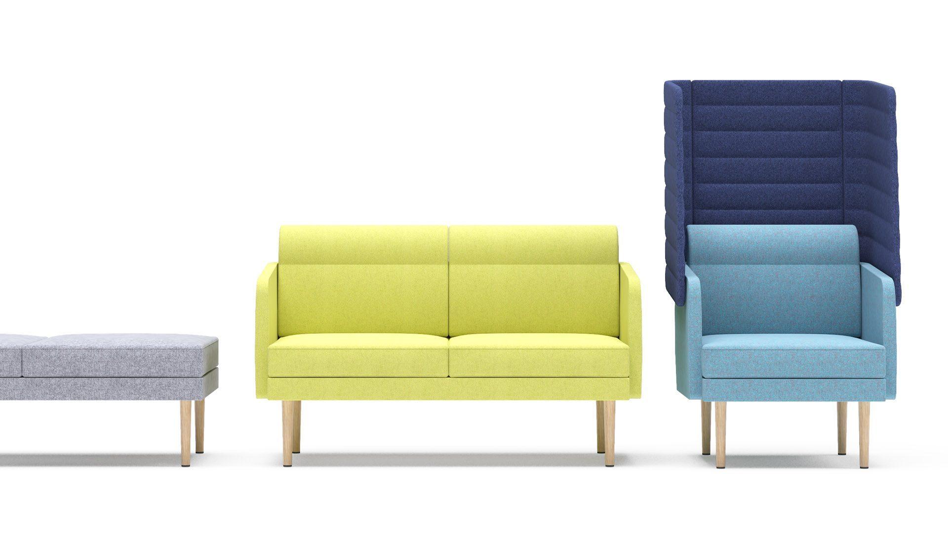 Arcipelago offers 3 different height options for flexible informal spaces
