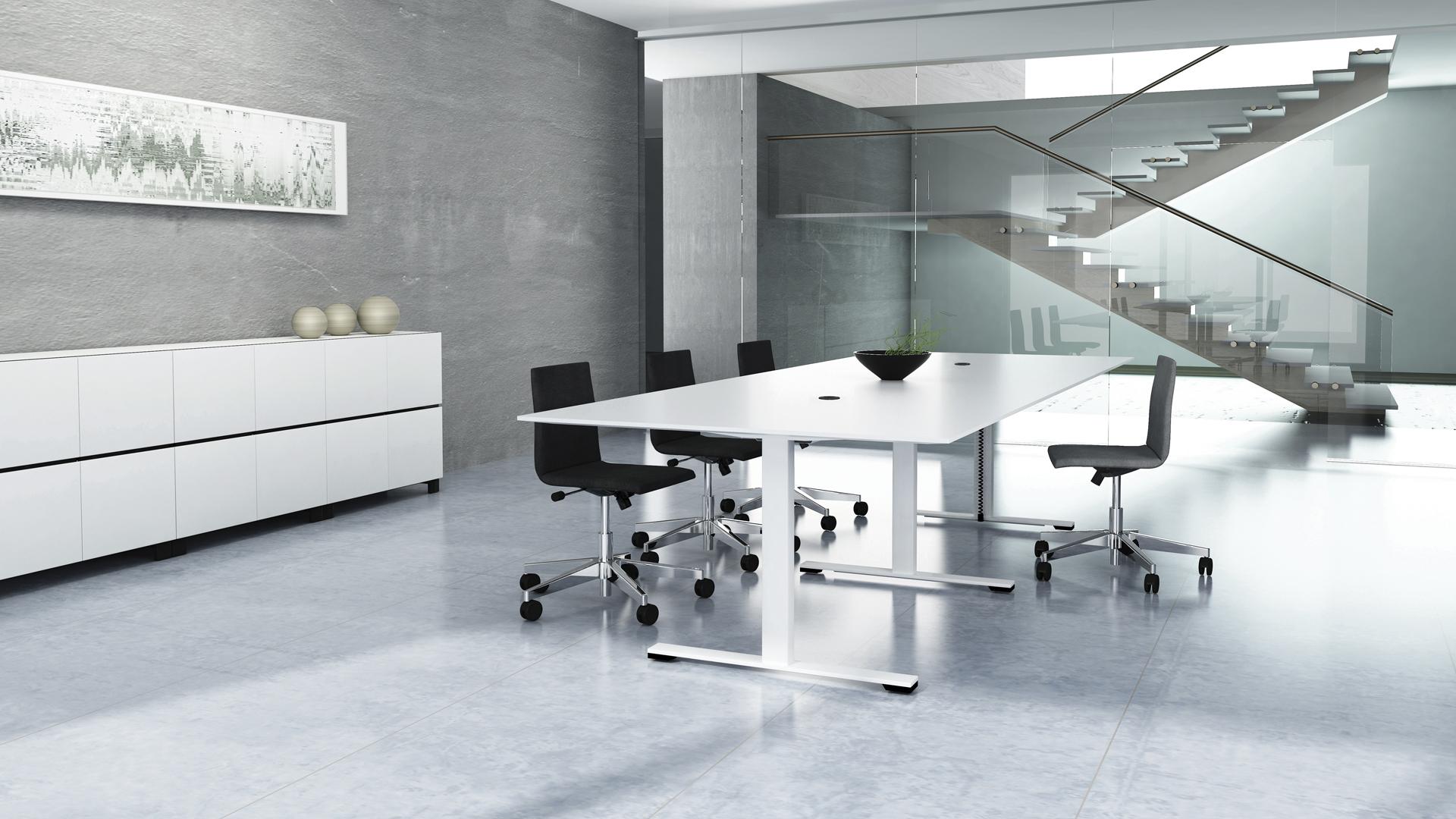 Jazz meeting tables are ideal for various kinds of meetings as they are available as height adjustable or fixed height tables